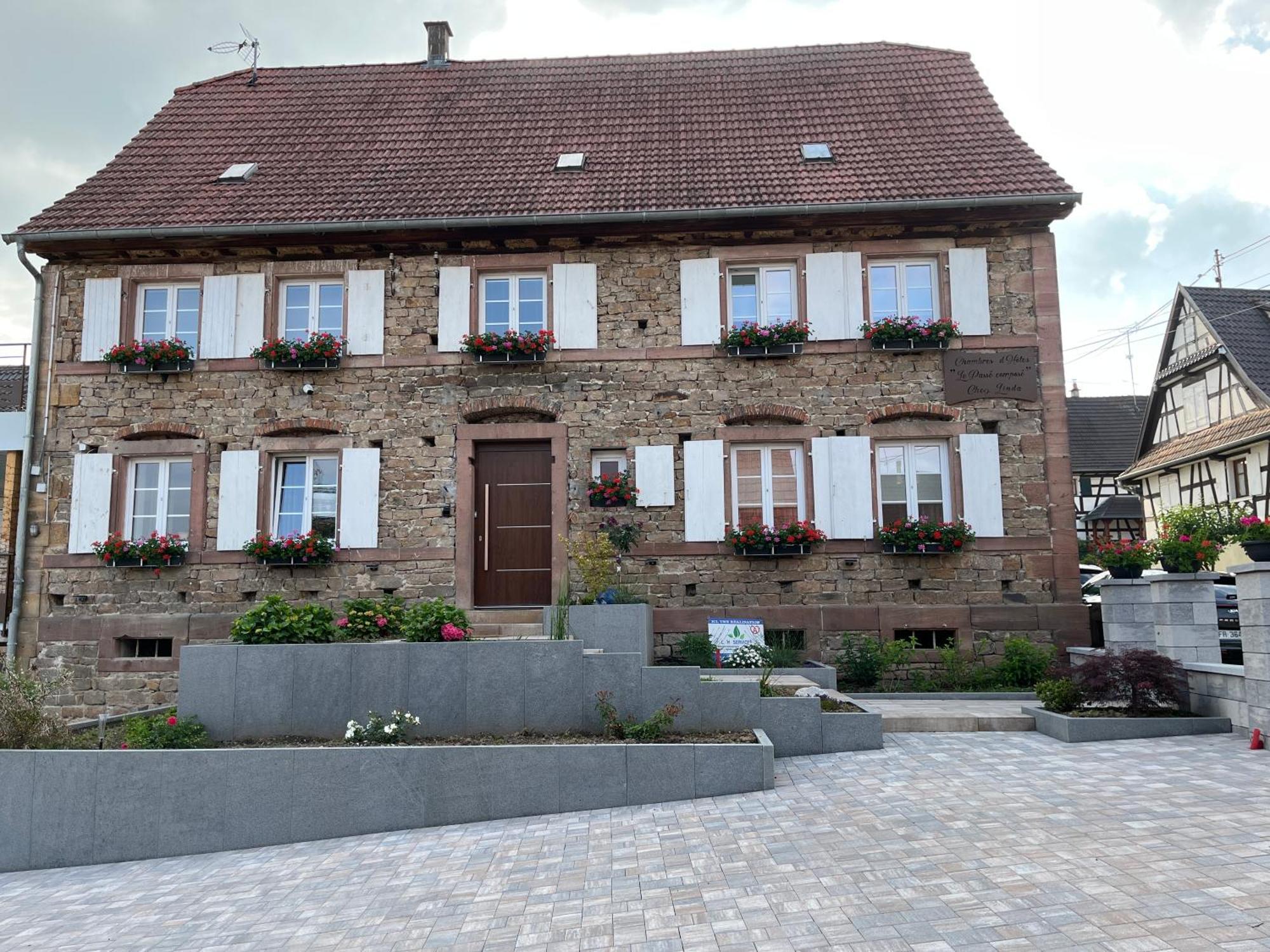 Chambres D'Hotes Chez Linda Stephane Le Passe Compose Preuschdorf المظهر الخارجي الصورة